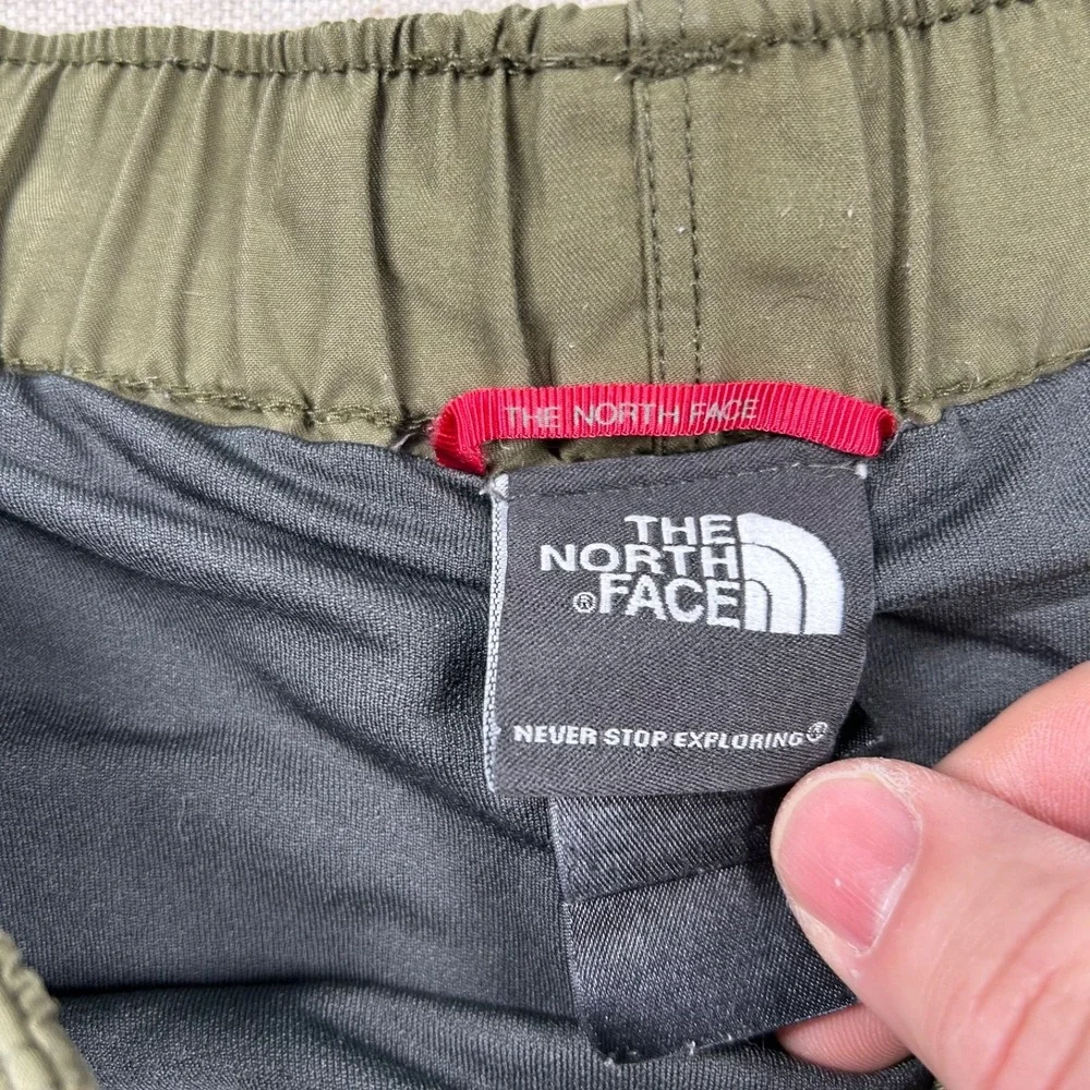 The North Face Shorts Mens Sm Lined Athletic Gym Workout Hiking Outdoor Olive